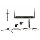 VocoPro SingerSongwriter-Instrument - Digital UHF PLL Wireless System with Instrument Transmitter and Handheld Vocal Microphone