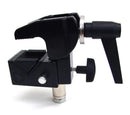 Global Truss SUPER CLAMP, Super Clamp for 10 to 50mm Tube, Matte Black, 15 kg Capacity