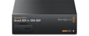 Blackmagic Teranex Mini 12G-SDI to Quad SDI, Convert 12G-SDI to Quad Link SDI so you can connect new Ultra HD devices to older Quad Link Ultra HD equipment