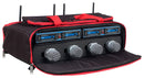 VocoPro UDH-CHOIR-4-MIB - 4 CHANNEL WIRELESS HANDHELD MICROPHONE SYSTEM IN A BAG