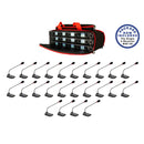 VocoPro UDX-CONFERENCE-24 - 24 User PLL Professional Digital Wireless Conference Microphone Package