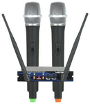 VocoPro UHF-28-10, Dual Channel UHF Wireless Microphone System