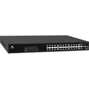 EtherWAN EX26262F, Managed 24-port Gigabit PoE + 2-port 100/1000 SFP Combo Ethernet Switch