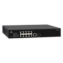 EtherWAN EX19082, Smart Managed 10-Port Gigabit PoE Ethernet Switch