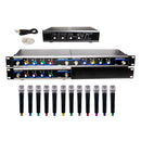 VocoPro USB-Acapella-12, 12 channel wireless microphone/USB interface package