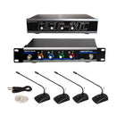 VocoPro USB-Conference-4, 4 channel wireless microphone/USB interface package