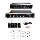 VocoPro USB-Play-4, 4 channel wireless microphone/USB interface package