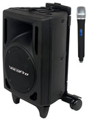 VocoPro Wireless Performer, 400W Portable Powered Vocal Speaker with UHF Wireless Mic