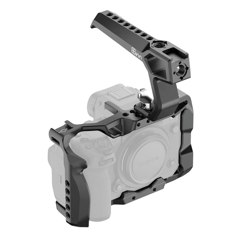 8Sinn Cage for FUJIFILM X-H2 / X-H2S + Black Raven Top Handle