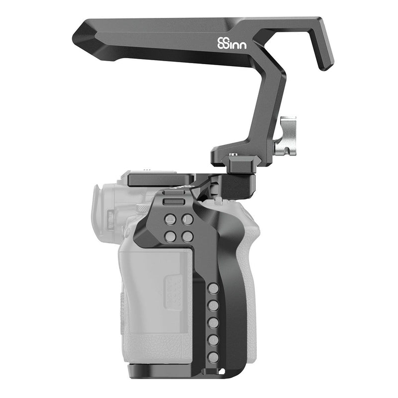 8Sinn Cage for Canon EOS R/R5/R6/R6M II + Black Crow Top Handle