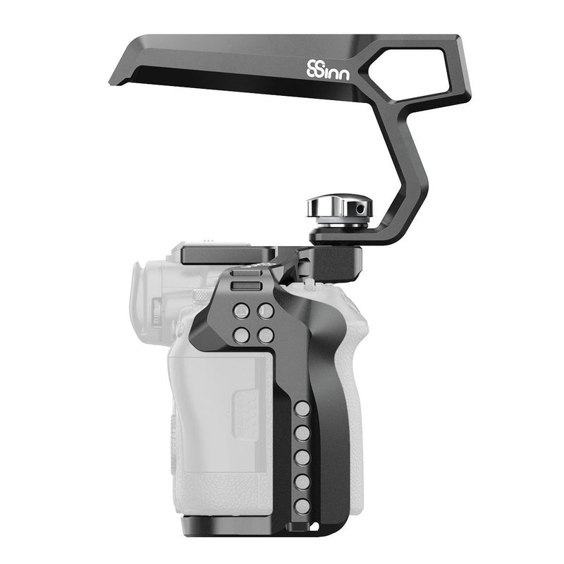 8Sinn Cage for Canon EOS R/R5/R6/R6M II + Black Raven Top Handle