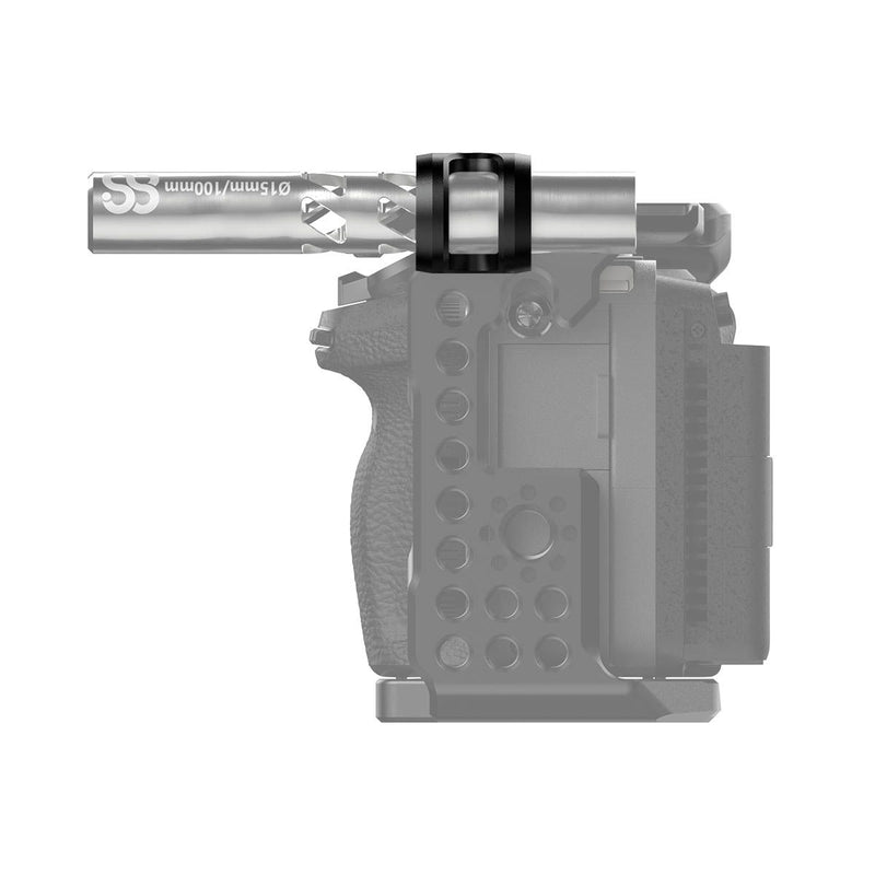 8Sinn 15mm Single Rod Clamp with Cold Shoe for 8Sinn Sony FX3 / FX30 Cage