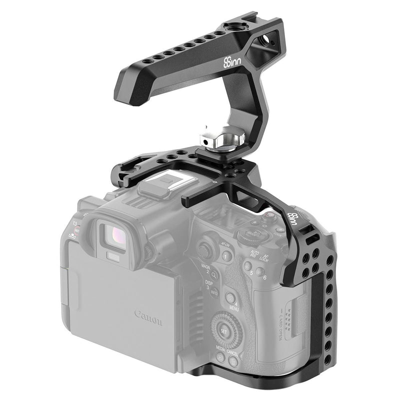 8Sinn Cage for Canon EOS R5C + 8Sinn Black Raven Top Handle