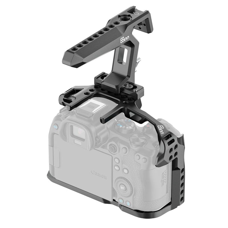 8Sinn Cage for Canon EOS R/R5/R6/R6M II + Black Crow Top Handle