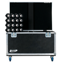 6-pack road case for Cuepix 16IP, 3/8