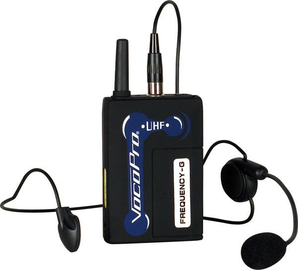 VocoPro UHF-BP1 (Avail Freq 9a,9b,9c,9d,9e,9f,9g,9h,9i,9j,9k,9l,9m,9n,9o,9p)